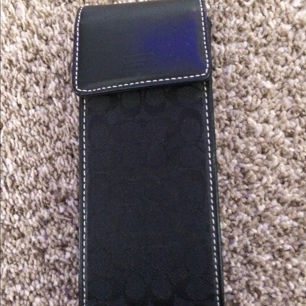 💕👀👓Vintage Coach Monogram Eye Glass Case💕👀👓